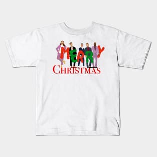 Fab 5 Christmas Kids T-Shirt